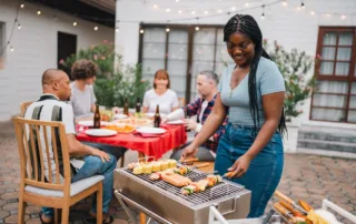 how to keep pests away from outdoor parties