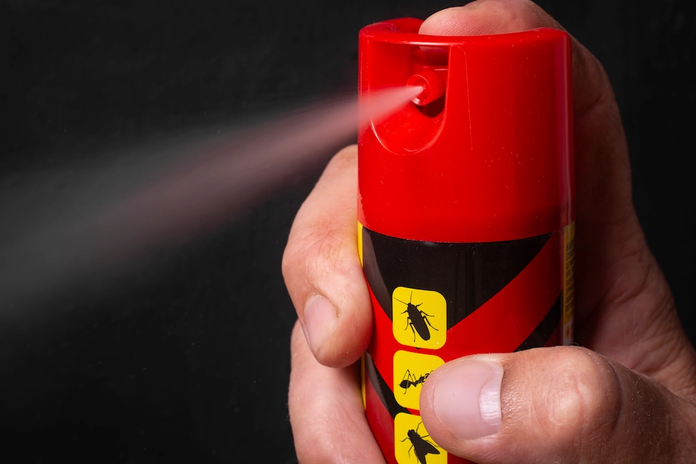 insecticide spray
